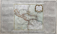 Load image in Gallery view, Midden-Amerika Caribbean Mexico Central America West Indies  - Louis Brion de la Tour - 1790