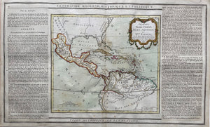 Midden-Amerika Caribbean Mexico Central America West Indies  - Louis Brion de la Tour - 1790