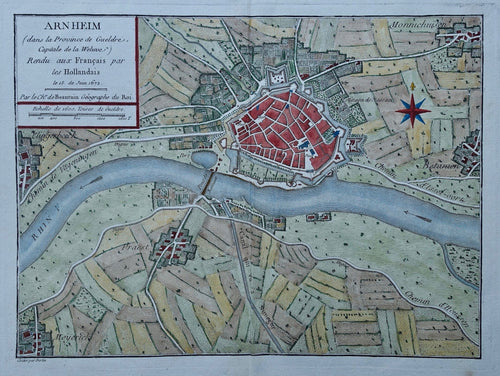 Arnhem - JB de Beaurain - 1782