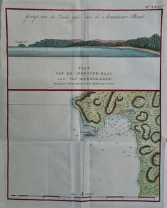 Australië Tasmanië Adventure bay Australia Tasmania - C van Baarsel / J Cook - ca. 1797