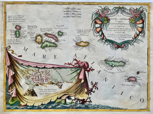 Portugal Azoren Africa Azores  - Vincenzo Coronelli - 1697