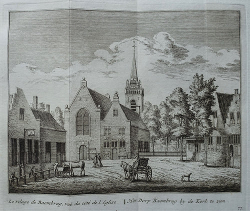 Baambrugge - A Rademaker / L Schenk - 1730