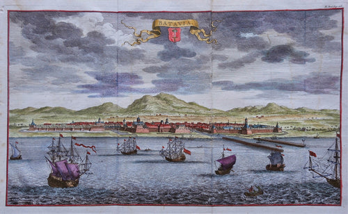 Indonesië Batavia Jakarta Indonesia - I Tirion - 1739