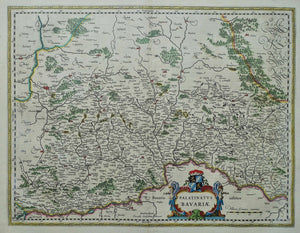 Duitsland Oberpfalz Germany - Willem en Joan Blaeu - 1664
