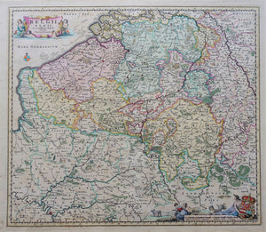 België Belgium Luxembourg - Nicolaes Visscher - circa 1670
