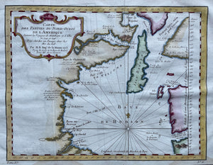 Canada Hudson Bay - JN Bellin - 1757