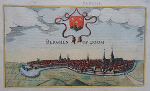 Bergen op Zoom - J Jansz / L Guicciardini - 1613