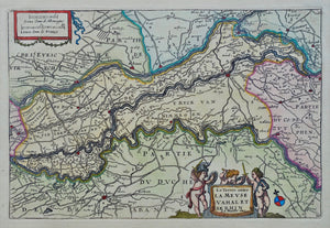 Gelderland Betuwe en Rijk van Nijmegen Rivierengebied - D de la Feuille -1706