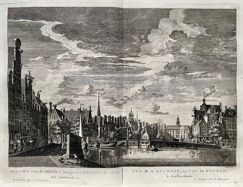 Amsterdam Rokin Beurs - P Fouquet - 1783