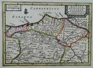 Spanje Northern Spain - Pieter van der Aa - circa 1714