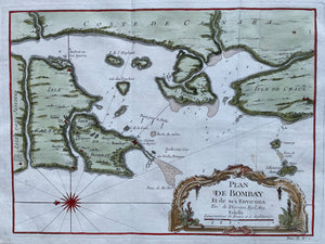 India Mumbai Bombay - JN Bellin - circa 1755