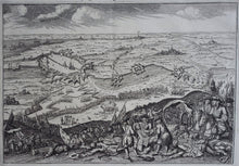Load image in Gallery view, Bergen op Zoom en omliggende dorpen tijdens beleg van de Franse troepen in 1747 - Steven van Esveldt - 1747