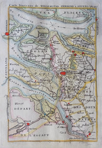 Brabant Bergen op Zoom en omgeving - LAC Hesse - 1807