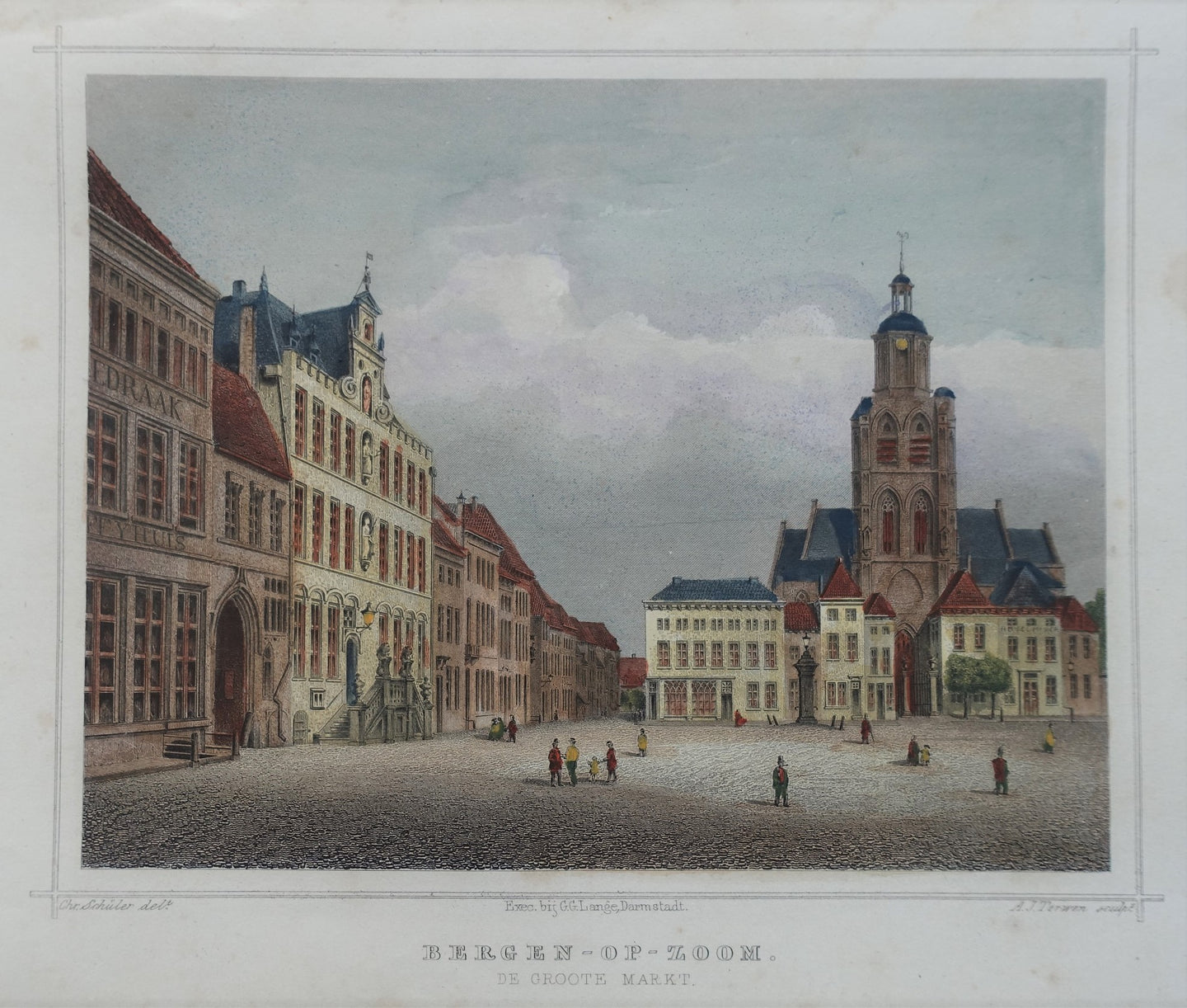 Bergen op Zoom - JL Terwen / GB van Goor - 1858