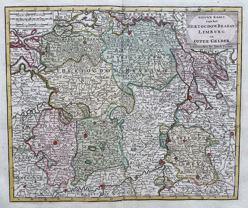 Brabant Limburg - I Tirion - 1753