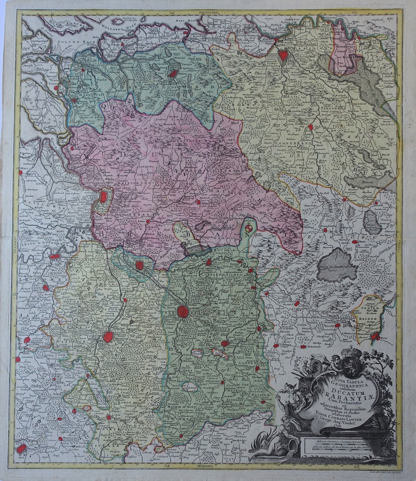 Brabant - Tobias Conrad Lotter - 1761
