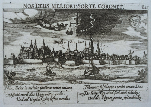 Breda Aanzicht - D Meisner - 1625