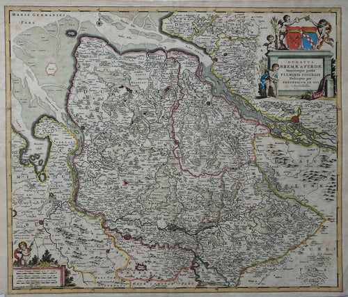 Duitsland Germany Bremen Hamburg - F de Wit - ca 1690