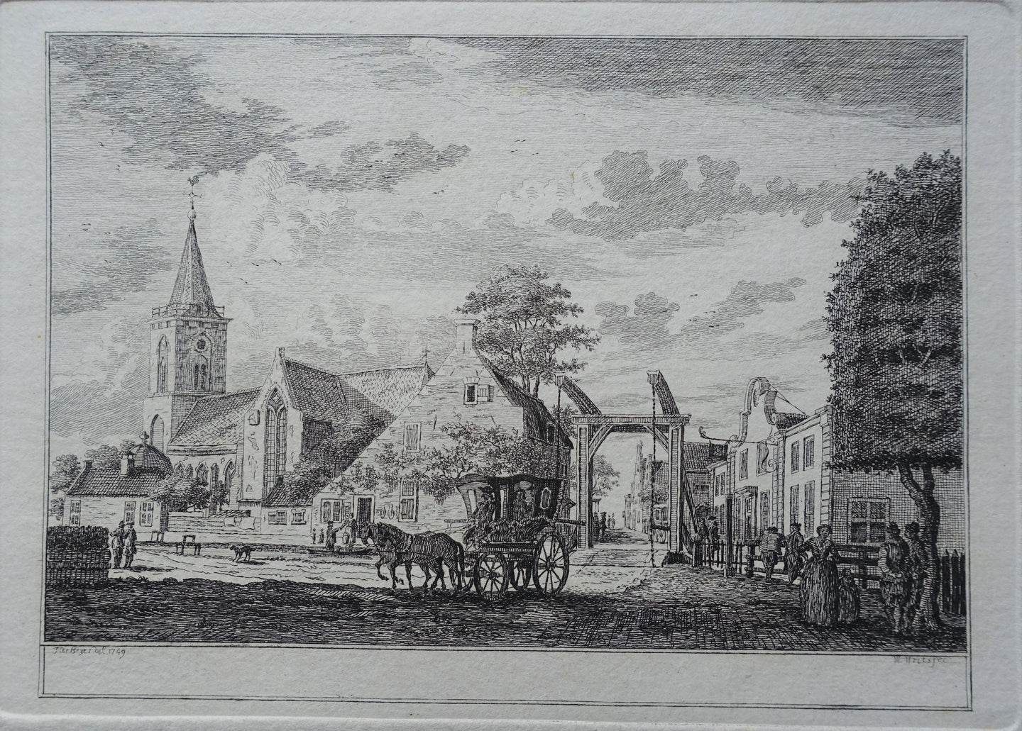 Breukelen - Willem Writs / Jan de Beijer - circa 1765