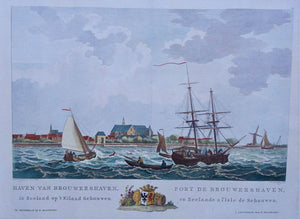 Brouwershaven Haven - M Salliëth / G Groenewegen - 1805