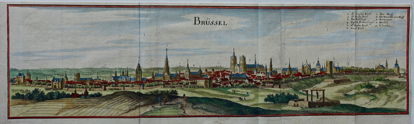 België Brussel Belgium - C Merian - 1659