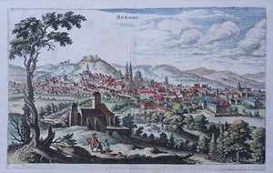 Spanje Spain Burgos - M Merian - 1638