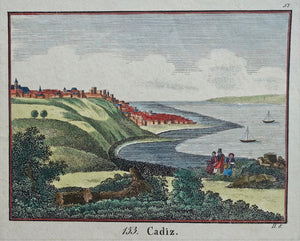 Spanje Cádiz Spain - C Hellfarth - circa 1830