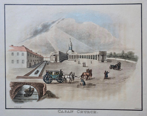 Rusland Russia St Petersburg Kazan Cathedral - JJ Stockdale - 1815