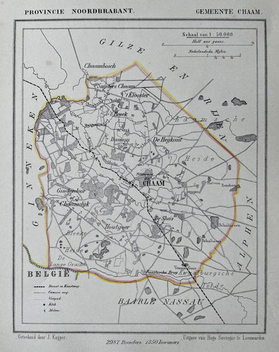 Chaam - J Kuijper / H Suringar - ca. 1867