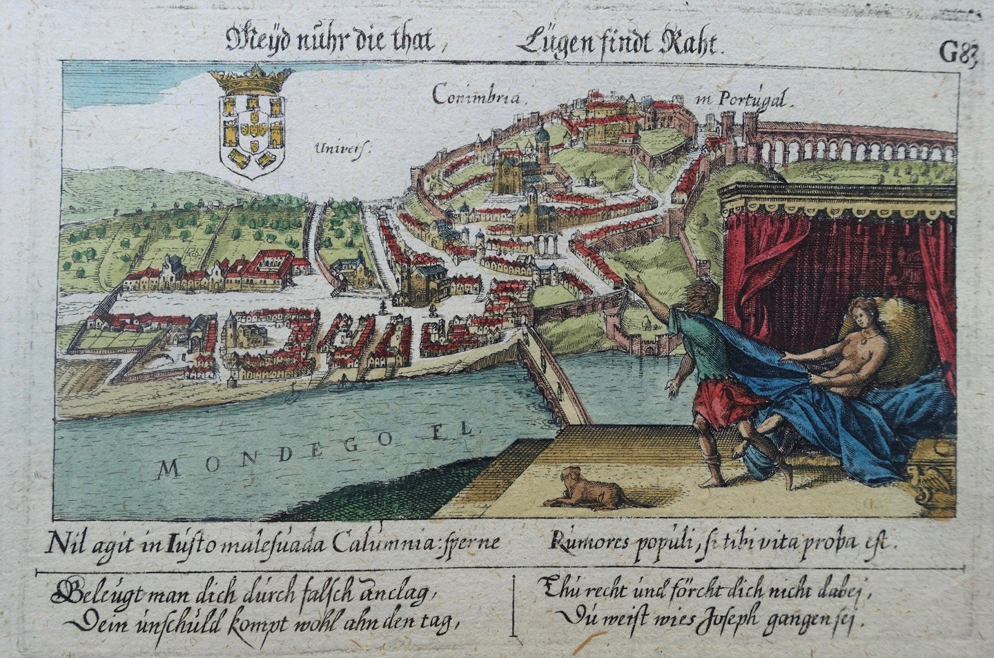 Portugal Coimbra - D Meisner - 1630
