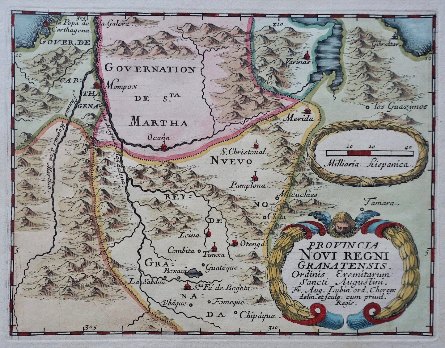Colombia - Augustin Lubin - 1659