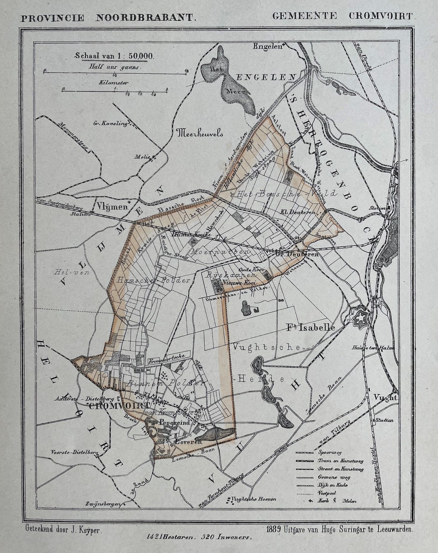 Cromvoirt - J Kuijper / H Suringar - 1889