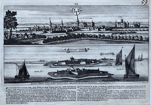 Culemborg Rossum Sint Andriesschans - J Peeters & C Bouttats - 1674