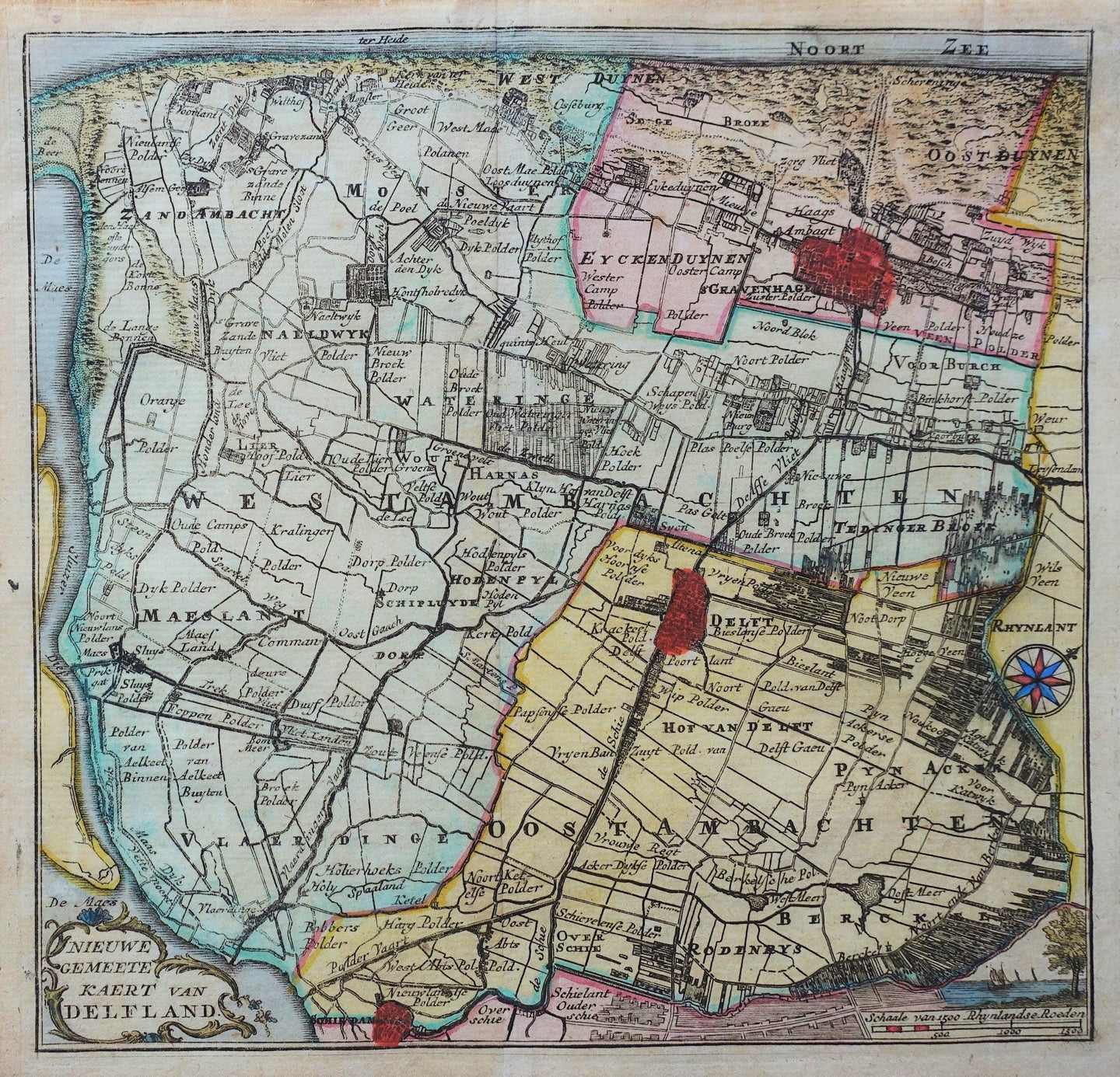Delfland - H de Leth - 1740
