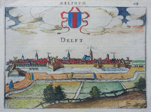 Delft Profielgezicht - J Jansz / L Guicciardini - 1616