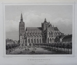 Den Bosch Sint Janskerk 's-Hertogenbosch - JL Terwen / GB van Goor - 1858
