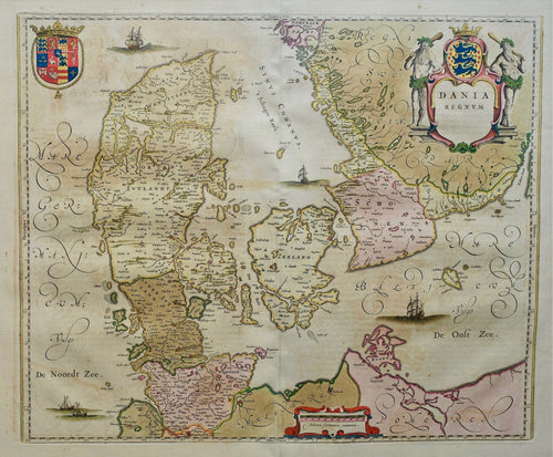 Denemarken Denmark - J Blaeu - circa 1665