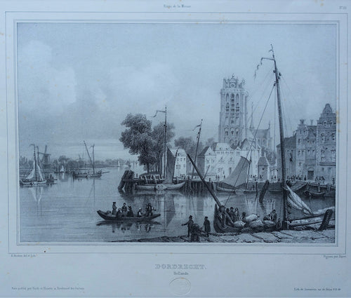 Dordrecht - E Hostein / Veith & Hauser - circa 1840