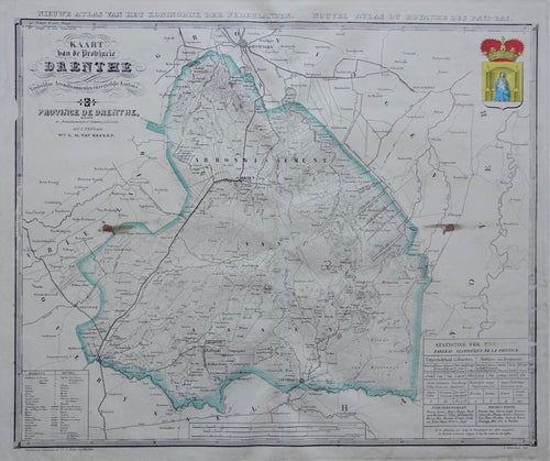 Drenthe - F Desterbecq / Weduwe Hulst van Keulen - circa 1868