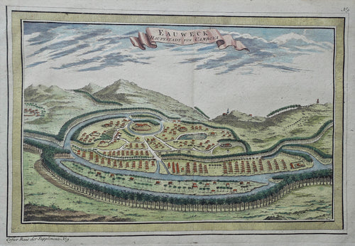 Cambodja Cambodia Lungvek (Lavek) - Arkstee & Merkus - ca 1751