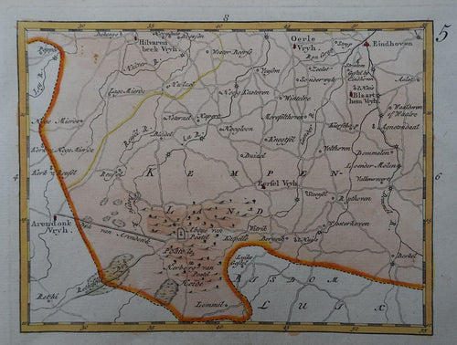 Brabant Eindhoven / Reusel / Valkenswaard - C en JC Sepp - 1773