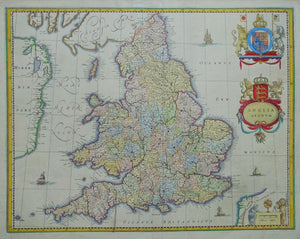 Engeland British Isles England - J Blaeu - circa 1645