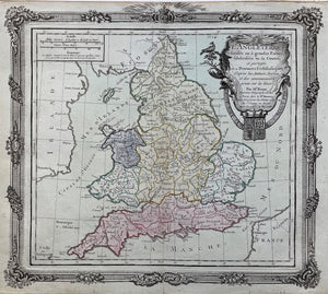 Engeland British Isles England - Louis Charles Desnos - 1766