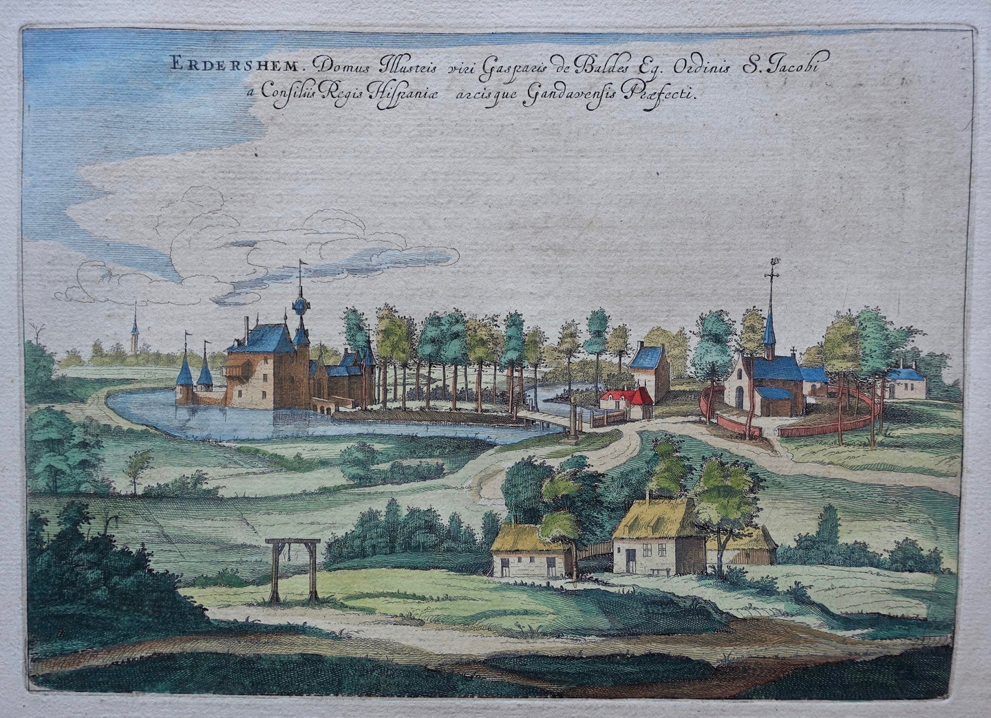 België Herdersem (Aalst) Belgium - J Blaeu - 1649