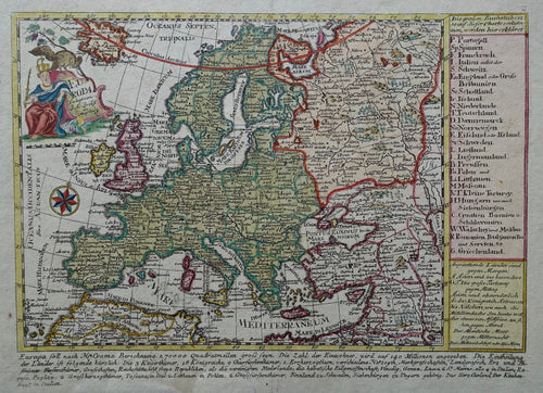 Europa Europe - JM Probst - 1749