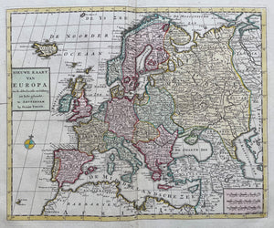 Europa Europe - I Tirion - 1753