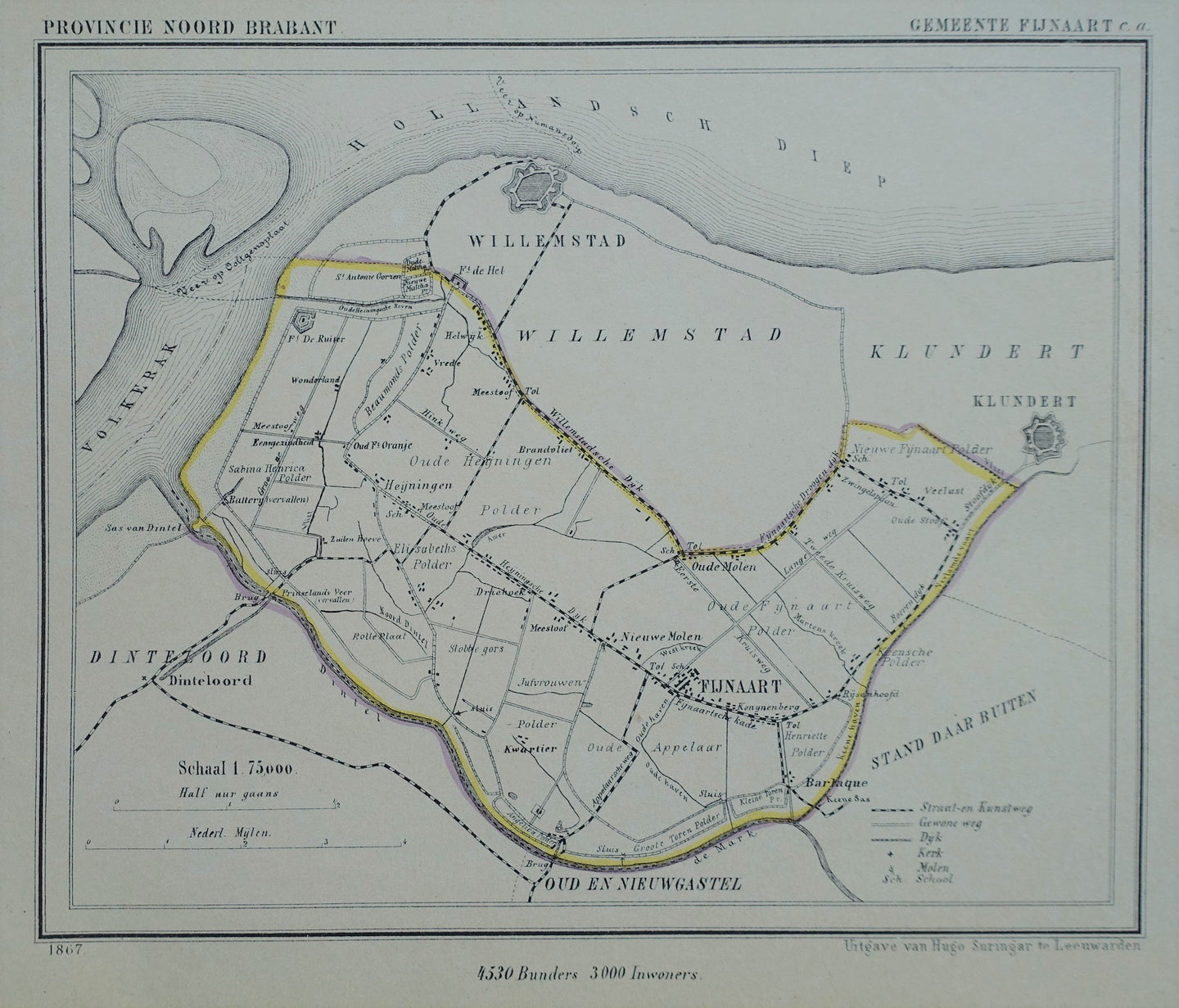 Fijnaart - J Kuijper / H Suringar - 1867