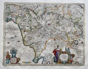 Italië Toscane Italy Tuscany - J Blaeu - 1662