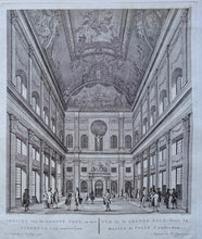 Load image in Gallery view, Amsterdam Koninklijk Paleis Burgerzaal - P Fouquet - 1783