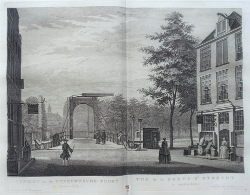 Amsterdam Utrechtse Poort - P Fouquet - 1783